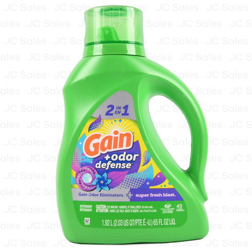 gain odor defense super fresh blast 65 oz -- 4 per case