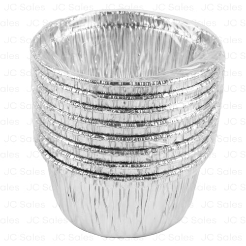 durable aluminum cupcake custard cup 8pk -- 12 per case