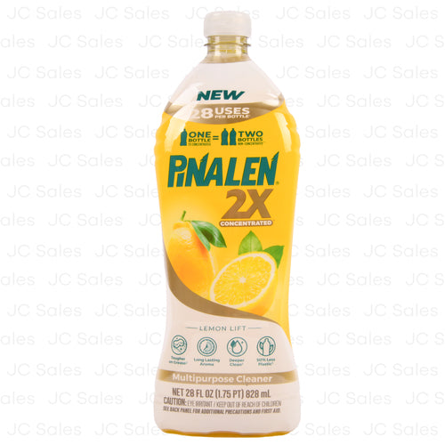 pinalen 2x multipurpose cleaner lemon 28 oz -- 10 per case