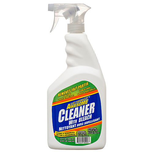 awesome cleaner with bleach - 32oz -- 12 per case