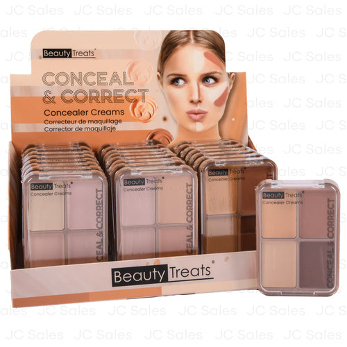 beauty treats concealer cream -- 24 per box