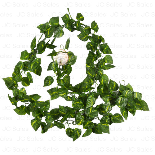 artificial pothos garland 8ft -- 48 per box