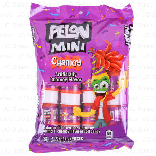 pelon pelo rico mini chamoy bag 155gr -- 24 per case