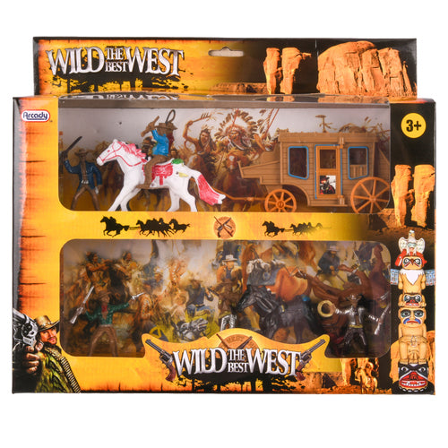 wild west the best play setting 9pc -- 12 per case