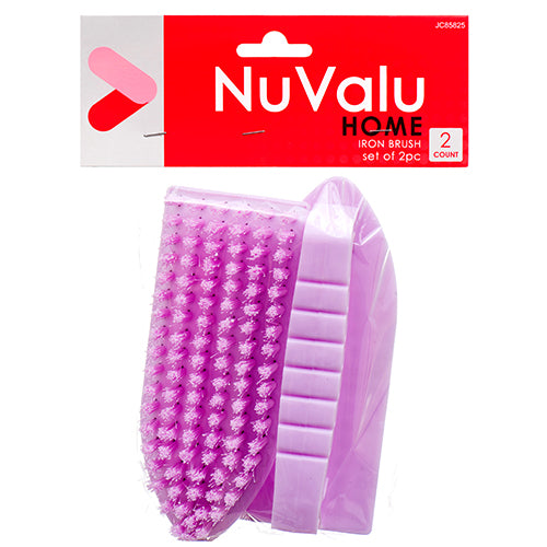 nuvalu iron brush 2pc 145*60*70mm -- 24 per case