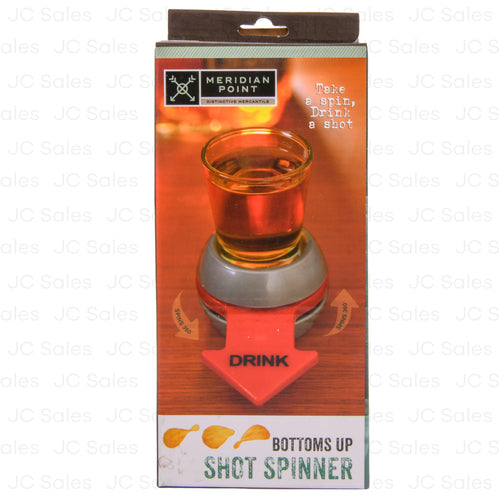 bottoms up shot spinner -- 12 per case