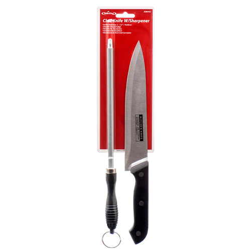 table king knife chef 7.5x1.5mm - sharpener included -- 24 per box