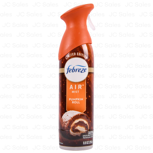 febreze air freshener pumpkin roll scent 8.8 oz -- 12 per case