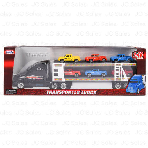 truck 15.5 w cars asst color 6pc -- 12 per case