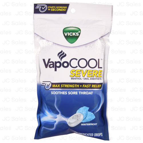 vicks vapo cool max medicated drops 45ct -- 9 per case