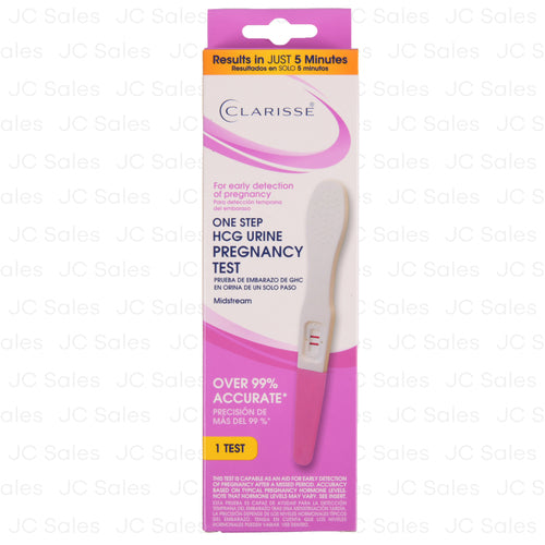 pregnancy test stick mid stream 1ct -- 24 per case