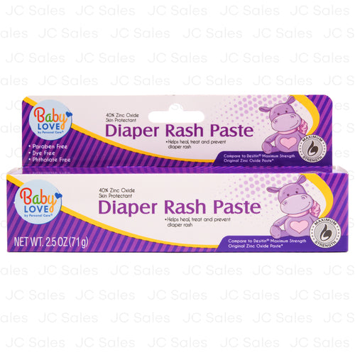 diaper rash cream maximum strength 2.5oz -- 24 per case