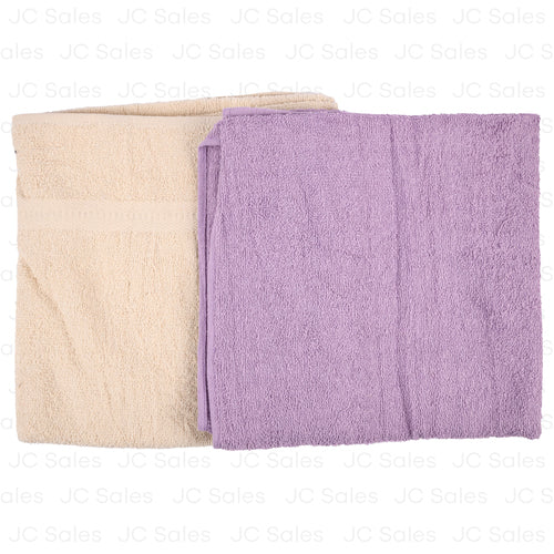 bath towel 27 x 52 asst color -- 4 per box