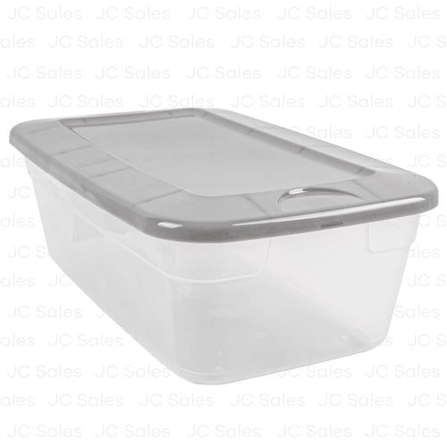 plastic storage w lid asst color -- 24 per case