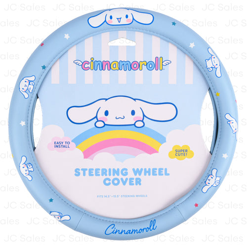 sanrio cinnamoroll steering wheel cover blue 14.5 x 15.59 -- 12 per case