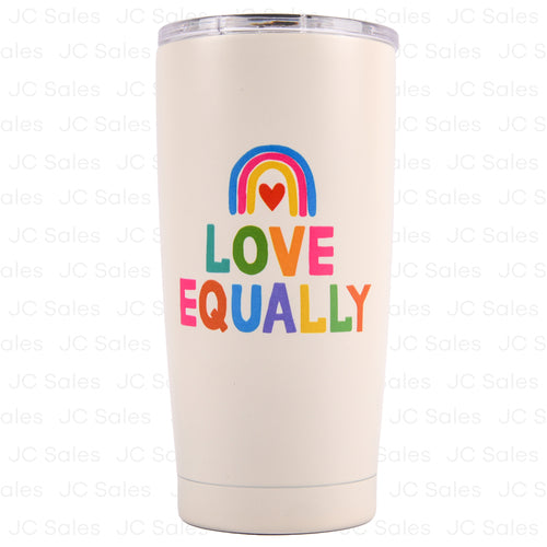 tumbler w lid love equally 17-oz -- 4 per box