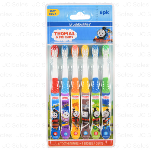 thomas friends toothbrush 6pk -- 24 per case