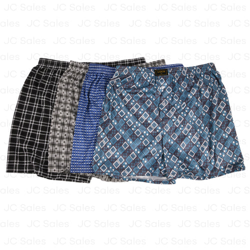 silky mens boxer asst print asst size -- 24 per box