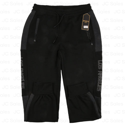 mens sport pants black asst size -- 12 per box