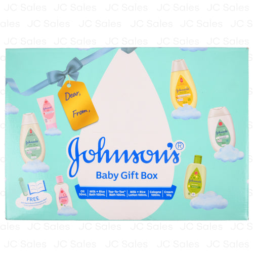 johnson s baby gift box 6 pc set -- 6 per case