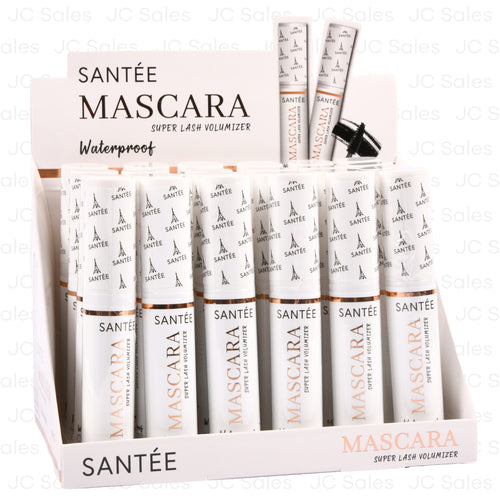 santee wsterproof mascara black -- 24 per box