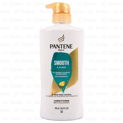 pantene smooth sleek conditioner 16-oz -- 4 per case