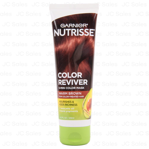 garnier nutrisse color reviver warm brown 4.2 oz -- 6 per case