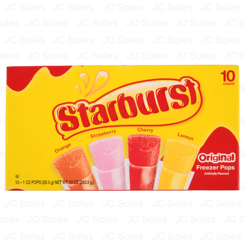 freezer pops starburts 1 oz 10 ct -- 12 per case