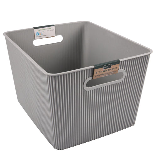 storage basket w handles 35x29.5x22.2cm -- 12 per case