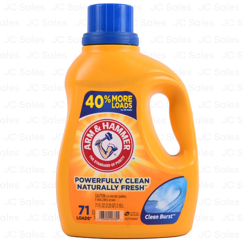 arm hammer detergent powerfully clean 71 oz -- 6 per case