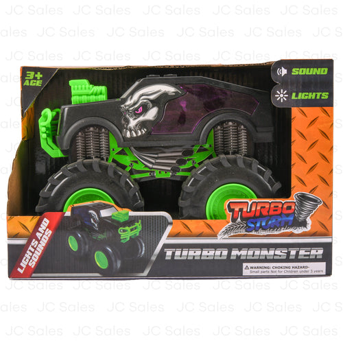 turbo storm max monster truck w light sound -- 12 per case