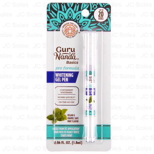 guru nanda whitening gel pen 1.8ml -- 24 per case