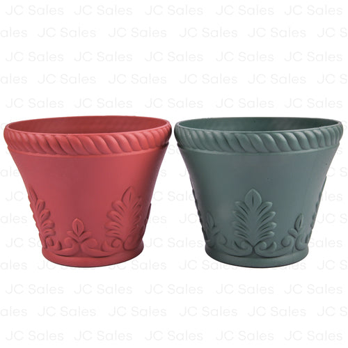 nuvalu plant pot matt surface d19.3 15.7cm 162g -- 24 per case