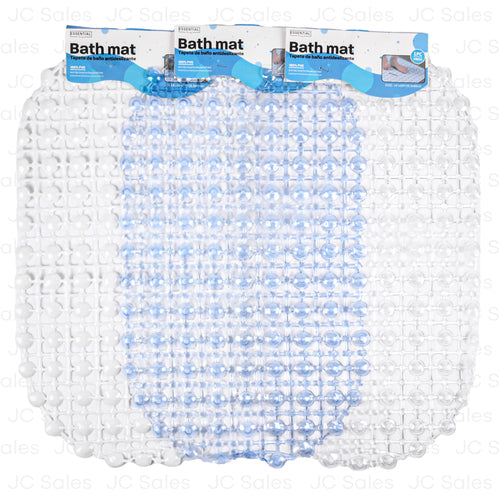 bath mat pvc 14x26 3 asst color -- 12 per case