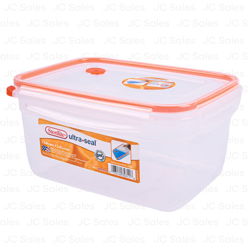 sterilite rec container w tangerine lid 12cup -- 6 per case