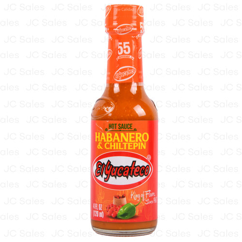 el yucateco habanero chiltepin 4 oz -- 6 per case