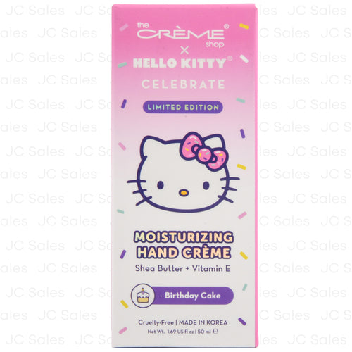 the creme hello kitty hand creme celeb bday -- 6 per box