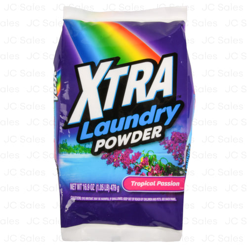 xtra laundry powder tropical passion 16.9 oz -- 12 per case