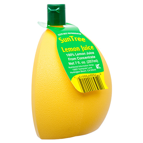 lemon juice in plastic - 7 oz -- 24 per case