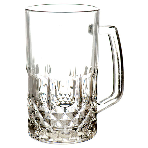 500ml round beer mugs  -- 24 per case