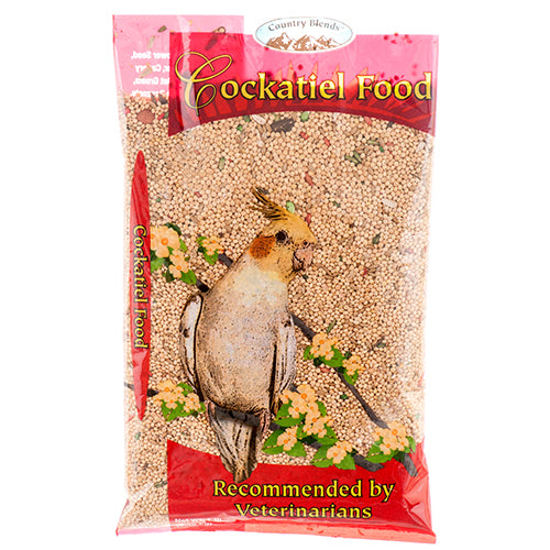 cockatiel bird food 1 lb - bulk  -- 16 per case