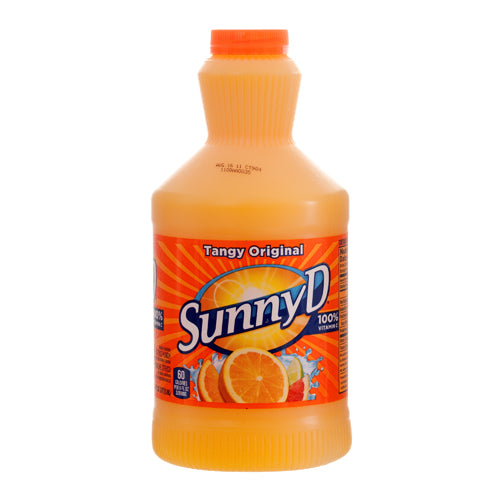 sunny delight tangy original beverage - 64 oz -- 8 per case