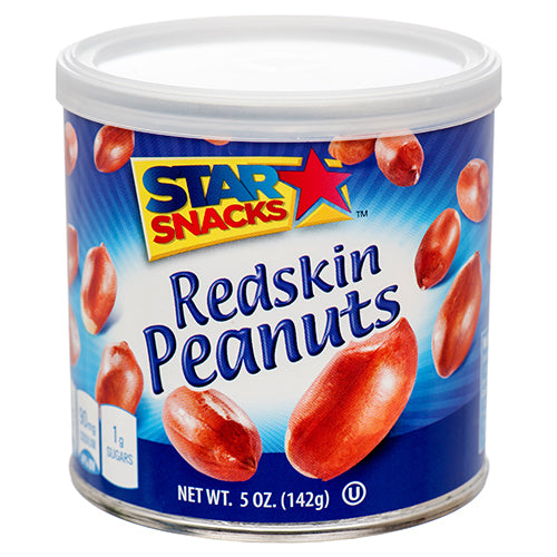 star snacks redskin peanuts - 5 oz -- 24 per case