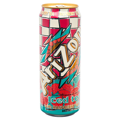 arizona raspberry ice tea - 23 oz -- 24 per case