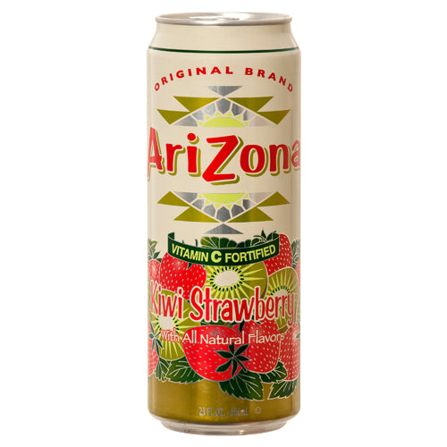 arizona kiwi strawberry juice - 23 oz -- 24 per case