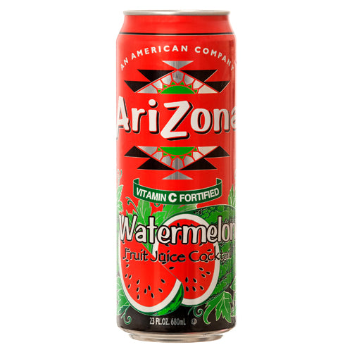 arizona watermelon 23 oz pp99 - bulk -- 24 per case