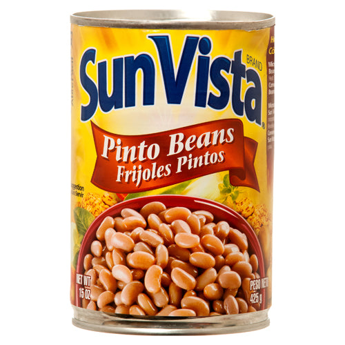 sun vista pinto beans 15oz - bulk -- 12 per case