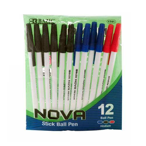 nova pen assortment - color 1741  -- 24 per box