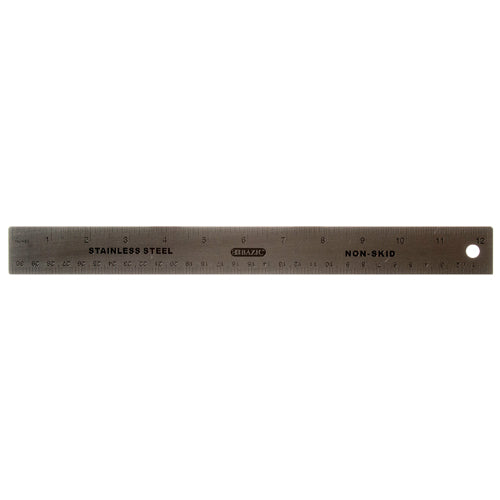 30 cm stainless steel ruler - 1 piece - bulk 288 -- 24 per box