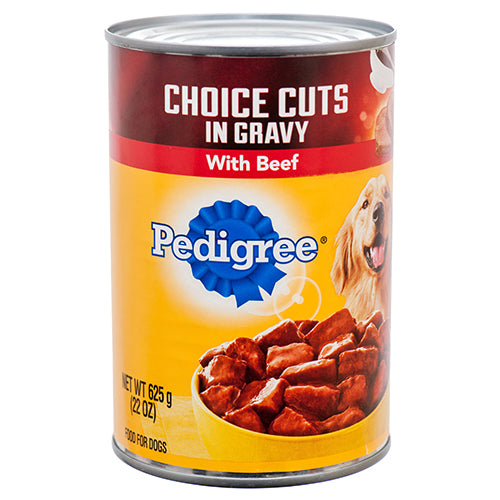 pedigree cuts with beef dog treats - 22oz -- 12 per case